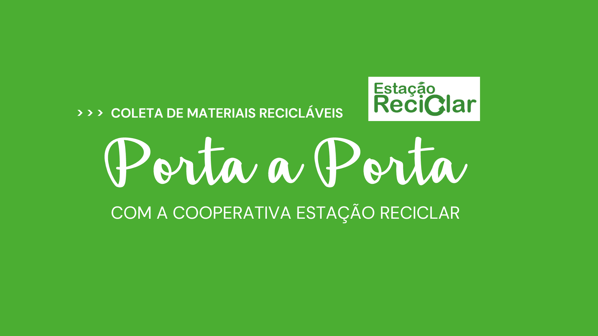 Reciclar - Porta a porta